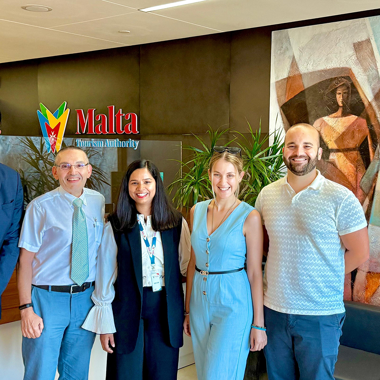Partner meet with Malta Tourism Authority