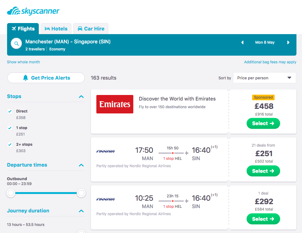 Emirates Tracking